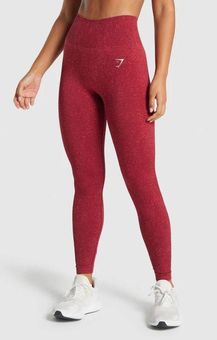 ADAPT Seamless High Waisted Leggings, Red