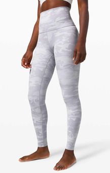 Lululemon Camo Wunder Under Leggings White Size 6 - $60 (38% Off