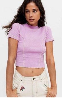 Urban Outfitters, Tops, Urban Outfitters Seamed Crop Top