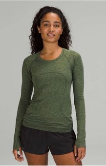 Lululemon Swiftly Tech Long Sleeve In Rainforest Green Size 6 - $46 (41%  Off Retail) - From Grace
