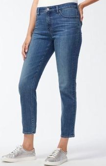 Chico's So Slimming Girlfriend High Rise Medium Wash Ankle Jeans Blue Size  14 - $23 - From Julie