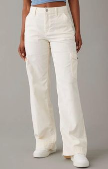 AE Dreamy Drape Stretch Super High-Waisted Baggy Wide-Leg Pant