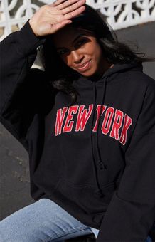 Brandy Melville oversized christy New York hoodie