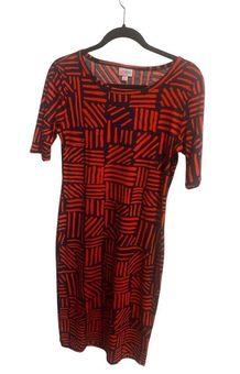 LuLaRoe NWT Julia Bold Navy & Orange Dress Size XS NWT/NEW - $19 - From  Clintonia