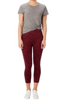 Spanx Lamn Cropped Leggings Red Size L - $48 (29% Off Retail) New With Tags  - From Kristen