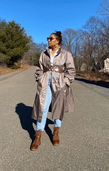 90s top trench coat