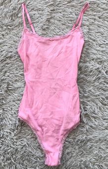 SKIMS Pink After Hours Bodysuit SKIMS