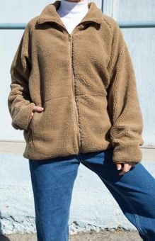 Teddy coat brandy melville sale