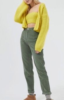 BDG Color Corduroy High-Rise Mom Pant