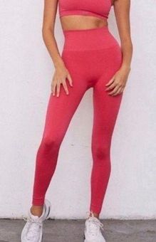 Set Active Small Hot Pink Sculptflex Athletic Workout yoga Leggings New -  $25 - From Honey