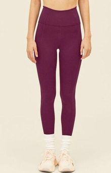 Girlfriend Collective High Rise Compressive Legging in Plum Size XS - $50 -  From Jacqueline