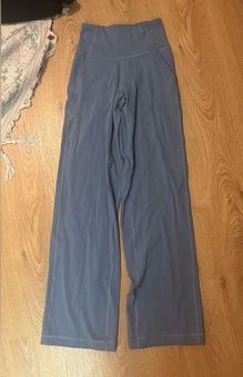 Lululemon Align wide leg pant Blue Size 2 - $60 - From Abi