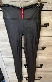 Spanx Black Faux Leather Leggings size XS - $45 - From Ana