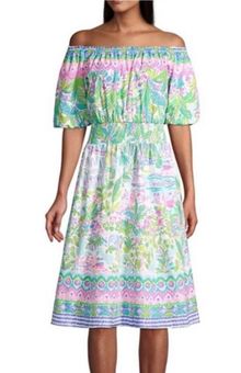 Lilly pulitzer off the shop shoulder dress