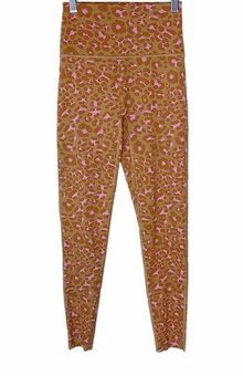 Offline By Aerie Women's Size Small Hi Rise 7/8 Goals Leopard