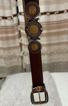 GOLD-TONE METAL GRECA BELT