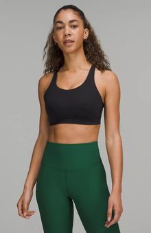 lululemon athletica, Intimates & Sleepwear, Lululemon Energy Bra High  Neck Black Size 6 Strappy Sports Bra