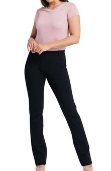 Betabrand Dress Yoga Pants Black Straight Leg Comfort Medium EUC - $33 -  From Moda