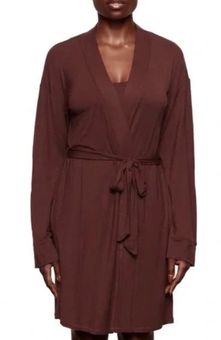 SKIMS Soft Lounge Robe in Cocoa Brown Size L - $65 (27% Off Retail) - From  SHOP MY