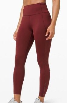 Lululemon NWOT Fast and Free High-Rise Tight 28” *Reflective Size 4 - $53 -  From Tyler