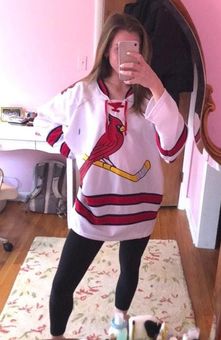 St. Louis Cardinals Hockey Jersey MLB White Size XL - $25 (70% Off Retail)  - From Rachel