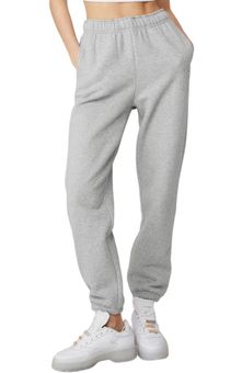 Alo Yoga Accolade Sweatpant Athletic Heather Grey L Gray Size L