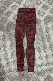 Lululemon Pink Camo Leggings Size 2 - $79 - From Jordan