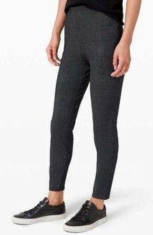 Lululemon Here to There High-Rise 7/8 Pant Crosshatch Texture Gray Size 4 -  $40 - From Ashley