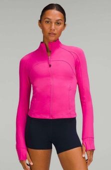 Track Cropped Define Jacket *Nulu - Sonic Pink - 0 at Lululemon