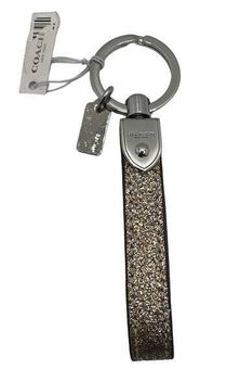 Coach NWT Glitter Loop Keychain / Bag Charm - $79 New With Tags - From Lolas