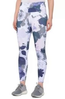 Apana New Multicolor Abstract Floral Leggings Extended Waist Size Medium  Multi - $27 - From Always