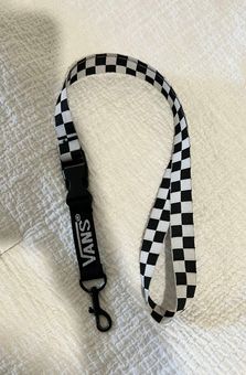 Vans hot sale checkered lanyard