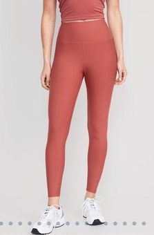 Old Navy High-Waisted PowerSoft 7/8-Length Leggings for Women Size Medium  Pink - $10 - From Genesis