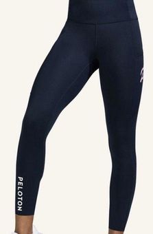 Lululemon Fast and Free High Rise right in Navy with Peloton Logo size 4 -  $55 - From Tyler