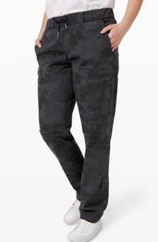 Lululemon On the Fly Pant Full Length - Incognito Camo Multi Grey