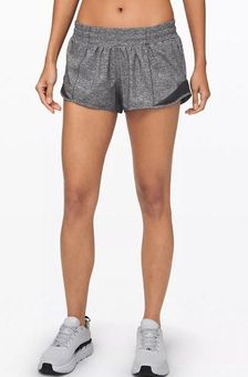 Lululemon Hotty Hot Low-Rise Lined Shorts 2.5 Gray Size 6 - $40 (31% Off  Retail) - From Kamryn