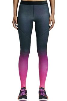 Nike Pro Hyperwarm Tights - Pink/Purple