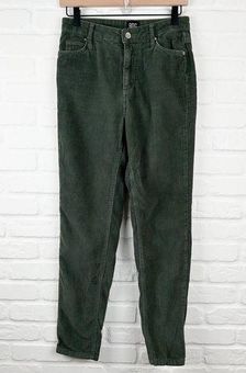 Urban Outfitters BDG Mom High-Rise Forest Green Corduroy Pants