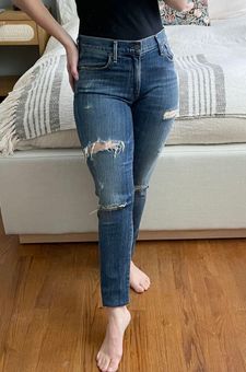 AGOLDE Sophie High Rise Skinny in Kansas City Blue Size 27 100