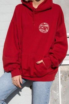 Brandy Melville Hoodie Red - $50 - From Liv