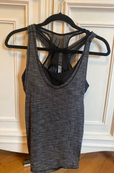 Lululemon Tank With Built-In Bra Black Size 8 - $21 (63% Off