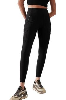 Athleta $119 Black Headlands Hybrid Cargo II Tight Pants Size 0 - $50 -  From Blessedwifey