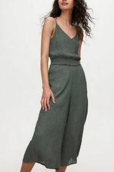 Wilfred Aritzia Irene La Bohème Navy Jumpsuit