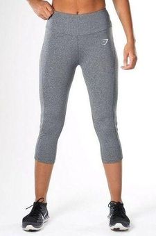 GYMSHARK Dry Sculpture Leggings - Charcoal Marl