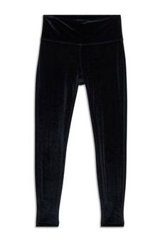 Lululemon Wunder Lounge High Rise Tight Size 6 Black Velvet Full Length -  $62 - From Jeneration