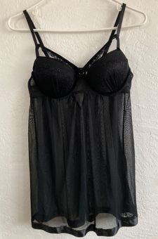Jessica Simpson Lingerie Dress Black Size M - $10 (60% Off Retail) - From  Brooke