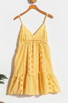 francesca's yellow dress