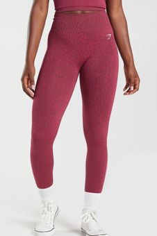 Gymshark Red Adapt Leggings - $35 (45% Off Retail) New With Tags