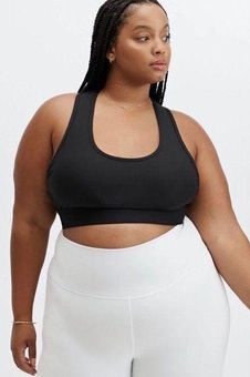 Fabletics On-The-Go Medium-Impact Sports Bra Black Size 3X - $26 (60% Off  Retail) - From BZ