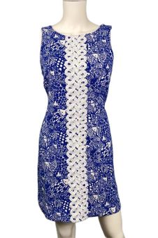Blue and white lilly pulitzer dress Clearance